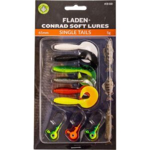 Conrad Softlures 3x6 65mm enkelsidig