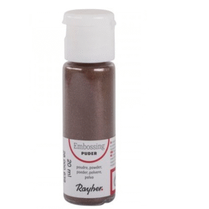 Embossing färgpulver 20 ml Brons