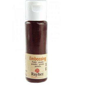 Embossing färgpulver 20 ml Brun
