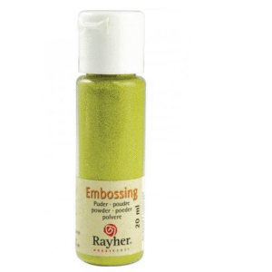 Embossing färgpulver 20 ml Grön