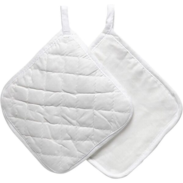 Grytlappar man kan måla på med textil färg 2 pack Bästsäljare!
