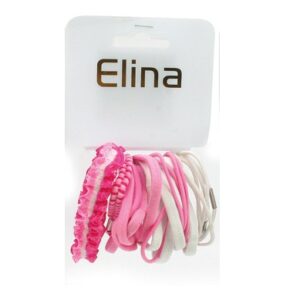 Hårband Rosa & Vita mixade storlekar 20 st / Pack