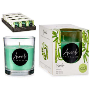 Ljus med Bambu doft brinntid 30 timar