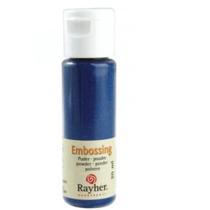 Embossing färgpulver 20 ml Mörkblå