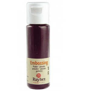 Embossing färgpulver 20 ml Mörklila