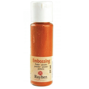 Embossing färgpulver 20 ml Orange