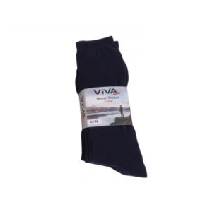 Sockar Herr 5 pack Mörkblå ViVA 43/46